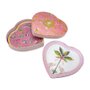 Set 02 Pratos Coração La Majorelle Pip Studio Rosa 21 cm