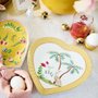Set 02 Pratos de Coração La Majorelle Pip Studio Amarelo 21 cm