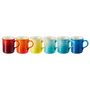 Set 06 Canecas Seattle Gift Collection Le Creuset Colorido 400ml