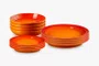 Jogo 12 Pratos Le Creuset Laranja