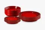 Set 12 Pratos Le Creuset Vermelho