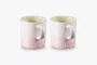 Jogo 2 Canecas 350ml Le Creuset Shell Pink Jogo 2 Canecas 350ml Le Creuset Shell Pink