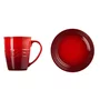 Set 2 Peças Chá da Tarde Le Creuset Vermelho