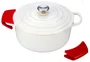 Set 2 Peças Stock Pot 26cm e Pegadores Silicone Le Creuset Vermelho