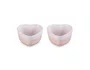 Set 2 Ramekins Coração Le Creuset Shell Pink
