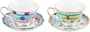 Set 02 Xícaras de Chá em Porcelana Mamma Mia Baci Milano