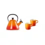 Jogo 3 Peças Chaleira e Caneca 200ml Le Creuset Laranja