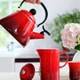 Jogo 3 Peças Chaleira e Caneca 200ml Le Creuset Vermelho