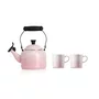 Jogo 3 peças Chaleira e Caneca Le Creuset Shell Pink Jogo 3 peças Chaleira e Caneca Le Creuset Shell Pink