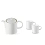 Set 3 Peças para Chá Le Creuset Branco