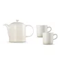 Jogo 3 peças para Chá Le Creuset Meringue