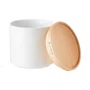 Jogo 3 Potes com Tampa Herméticos Le Creuset Branco