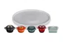 Set 6 Peças Miniatura Collection Centenário Le Creuset Colorido