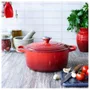 Set 7 Peças Essencial para Cozinhar Le Creuset Vermelho