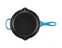 Skillet Redonda Com Alça Signature Le Creuset Azure Blue 23 cm