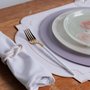 Sousplat Em Vidro Lavanda 26 cm