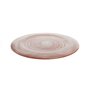 Sousplat Em Vidro Tabaco 26 cm