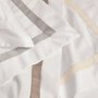 Super Fronha Vercelli 300 Fios Trussardi Branco e Pérola 50x90cm