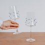 Taça de Vinho em Cristal Gemas Topázio 460 ml