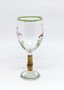 Taça De Água Flamingo Com Bambu Taj Home 