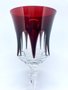 Taça para Água em Cristal Overley Mozart Vermelho 400 ml
