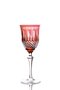 Taça para Água em Cristal Overley Mozart Vermelho 460 ml
