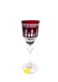 Taça para Licor em Cristal Overley Mozart Vermelho 110 ml

