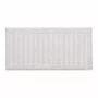 Tapete Salvatore Algodão Trussardi Branco 120cm x 60cm