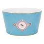 Tigela de Porcelana Medallion Love Birds Pip Studio Azul 20 cm