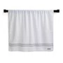 Toalha Banhão Baberine Trussardi Branco e Ardosia 86cm  x 150cm