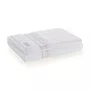 Toalha  Banhao  Barberine  Trussardi  Branco/Nocciola  0,86 cm   x  1,50 m