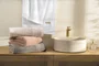 Toalha Banhão Lussure Trussardi 0,86 x 1,60 m  Argila