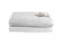 Toalha Banhão Modena 0,86 x 1,50m LCL Home By Trussardi Gelo