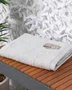 Toalha Banhão Modena 0,86 x 1,50m LCL Home By Trussardi Gelo