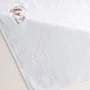 Toalha de Banho Infantil Rifugio Trussardi Branco 66cm x 140cm