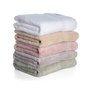Toalha de Banho Lolli Air LCL Home By Buddemeyer Cinza 80 x 140 cm