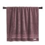 Toalha De Banho Lorenzi Trussardi Marsala 70cm X 1,40m