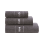 Toalha de Banho Plain Boss Home Grafite 70cm x 140cm