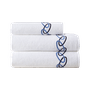Toalha de Banho Taormina Yves Delorme Branco 140 x 70 cm