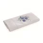 Toalha de Lavabo Fiore Linho Trussardi Branco 30cm x 50cm