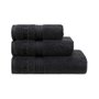 Toalha de Lavabo Loft Algodão Egeu Boss Home Preto 40 x 60 cm