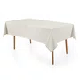 Toalha De Mesa Katherine 12 Lugares Karsten Perola 1,60 x 3,20 m