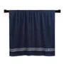 Toalha De Praia Isola Trussardi Branco e Marino 86cm x 160cm