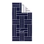 Toalha de Praia K Tatami Kenzo Home Marinho 90 x 170 cm