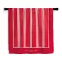 Toalha de Praia Listrado Trussardi + Bacio Di Latte Vermelho