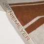 Toalha de Praia Trussardi + Lenny Niemeyer Listras Bege e Marrom