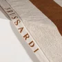 Toalha de Praia Trussardi + Lenny Niemeyer Moldura Bege e Marrom