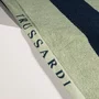 Toalha de Praia Trussardi + Lenny Niemeyer Moldura Verde e Marinho