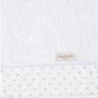 Toalha de Rosto Dots Buddemeyer Luxus Branco e Bege 48x90cm