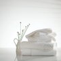 Toalha de Rosto Dots Buddemeyer Luxus Branco e Bege 48x90cm